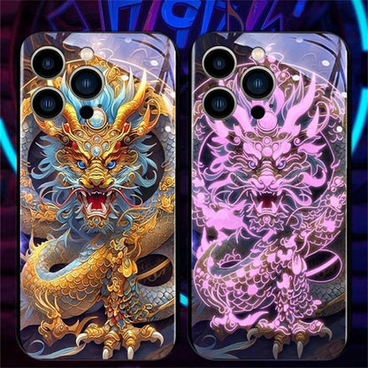 Drachen LED-Hülle für Samsung Galaxy S22/S23/S24/Ultra/Plus Cover 43.99 Cover, Design, Drachen, Hülle, LED, Samsung JLR Design