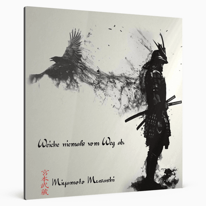 Einundzwanzigste Regel - Miyamoto Musashi -- Einundzwanzigste Regel - Miyamoto Musashi - undefined Poster | JLR Design