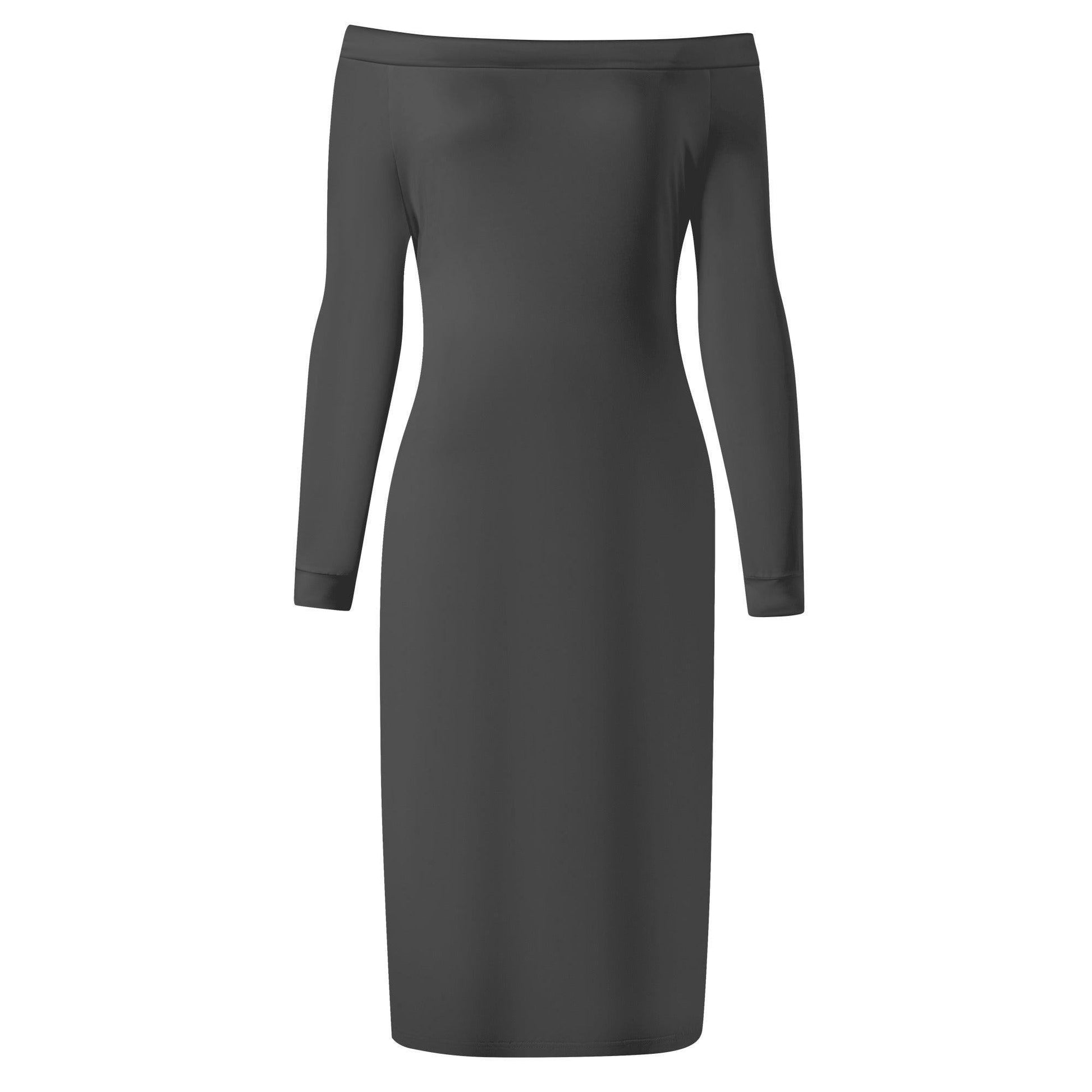 Eklipse Long Sleeve Off-Shoulder-Kleid -- Eklipse Long Sleeve Off-Shoulder-Kleid - undefined Off-Shoulder-Kleid | JLR Design