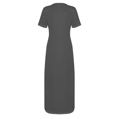 eklipse-short-sleeve-long-dress-long-dress-jlr-design-74950 - JLR Design