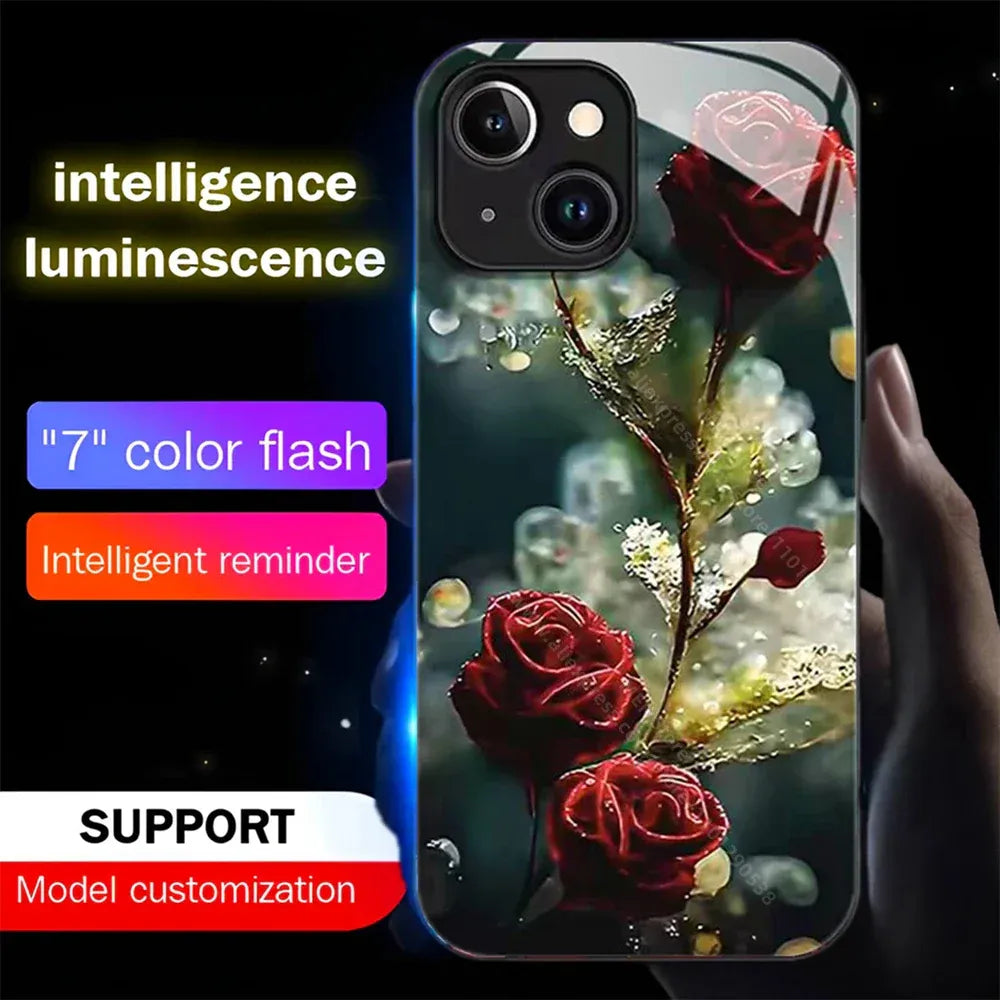 elegante-iphone-handyhulle-mit-led-beleuchtung-rosen-cover-jlr-design-19348 - JLR Design