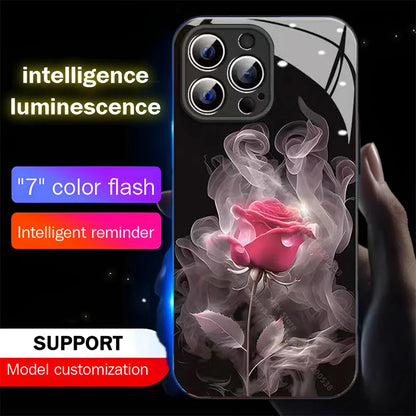 Elegante Iphone Handyhülle mit LED-Beleuchtung Rosen Cover 43.99 Cover, Handyhülle, Rose JLR Design