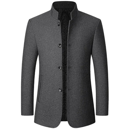 herren-wollmantel-fur-herbstwinter-mit-stehkragen-mantel-jlr-design-2 - JLR Design