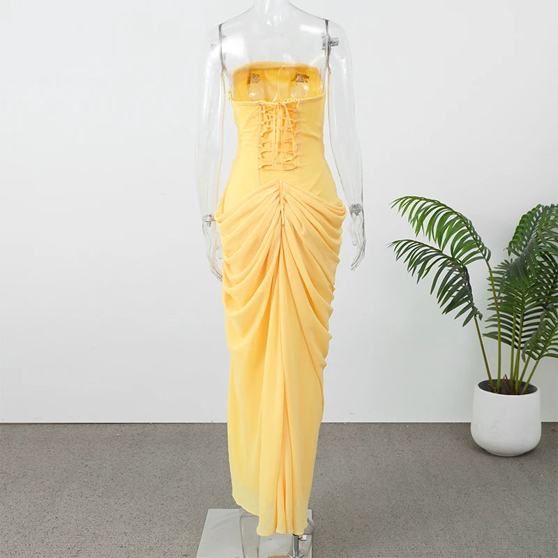 elegantes-maxikleid-mit-schlitz-ruckenfrei-tailliert-sommer-abendmode-kleid-jlr-design-8 - JLR Design