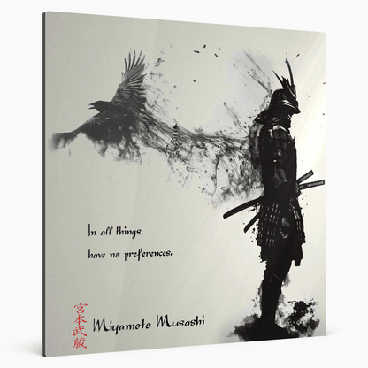 Elfte Regel - Miyamoto Musashi Poster JLR Design