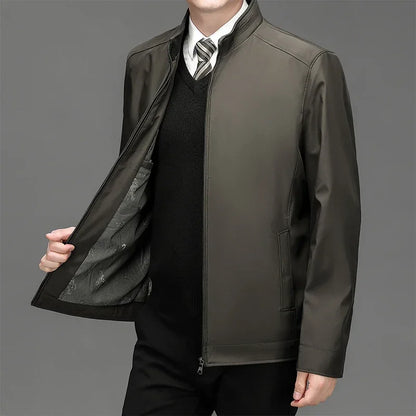 Englische Stehkragen-Jacke – Business-Eleganz Jacke JLR Design