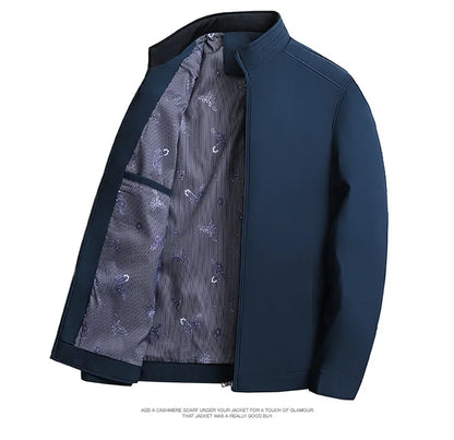 Englische Stehkragen-Jacke – Business-Eleganz Jacke JLR Design