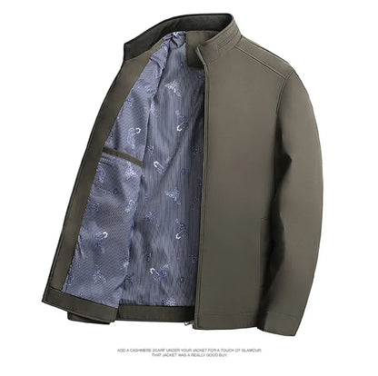 Englische Stehkragen-Jacke – Business-Eleganz Jacke JLR Design