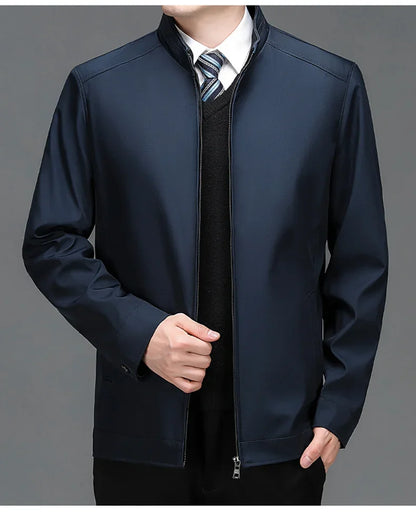 Englische Stehkragen-Jacke – Business-Eleganz Jacke JLR Design