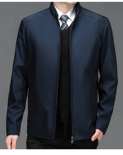 Englische Stehkragen-Jacke – Business-Eleganz Jacke JLR Design