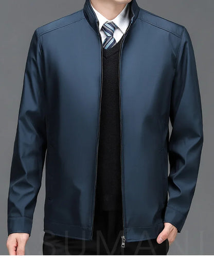 Englische Stehkragen-Jacke – Business-Eleganz Jacke JLR Design