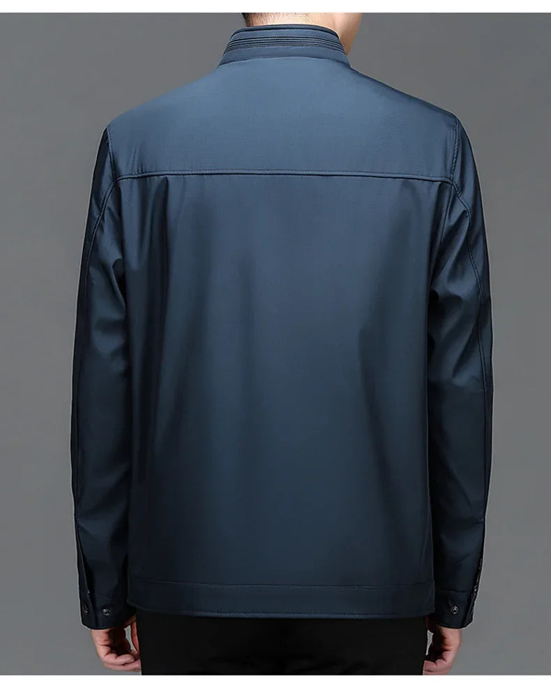 Englische Stehkragen-Jacke – Business-Eleganz Jacke JLR Design