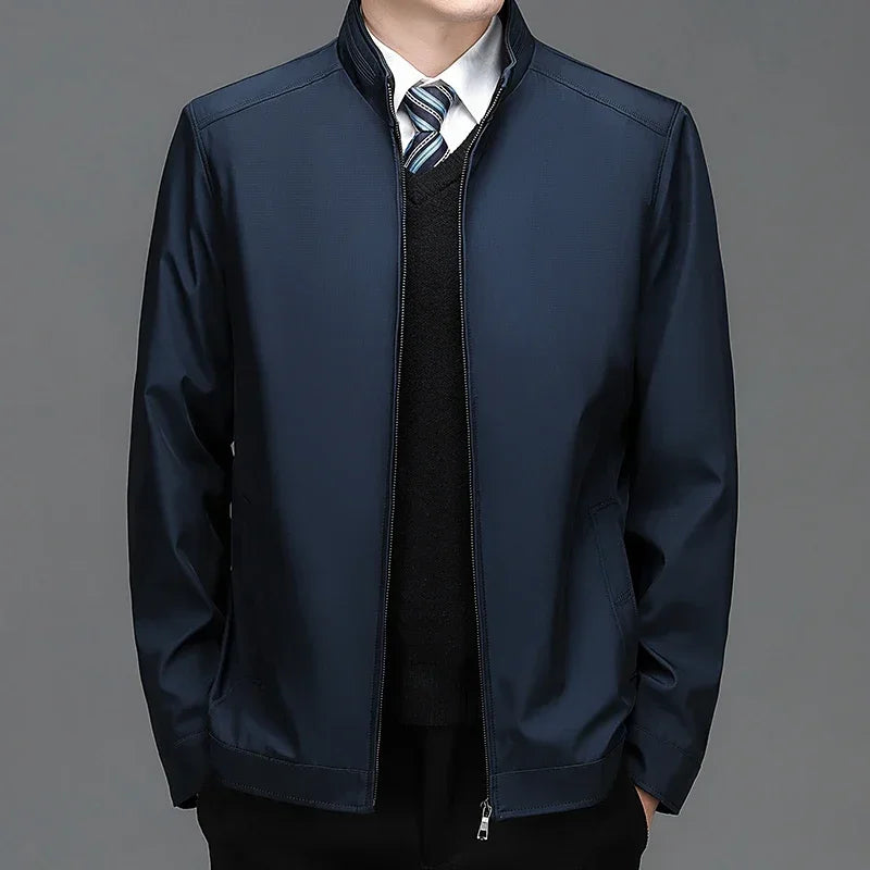 Englische Stehkragen-Jacke – Business-Eleganz Jacke JLR Design