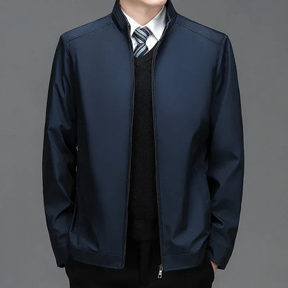 Englische Stehkragen-Jacke – Business-Eleganz Jacke JLR Design