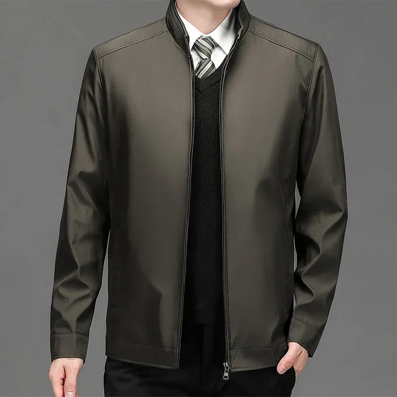 Englische Stehkragen-Jacke – Business-Eleganz Jacke JLR Design