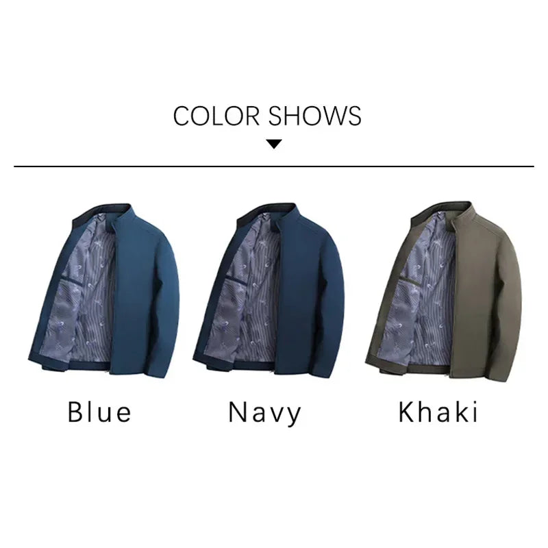 Englische Stehkragen-Jacke – Business-Eleganz Jacke JLR Design