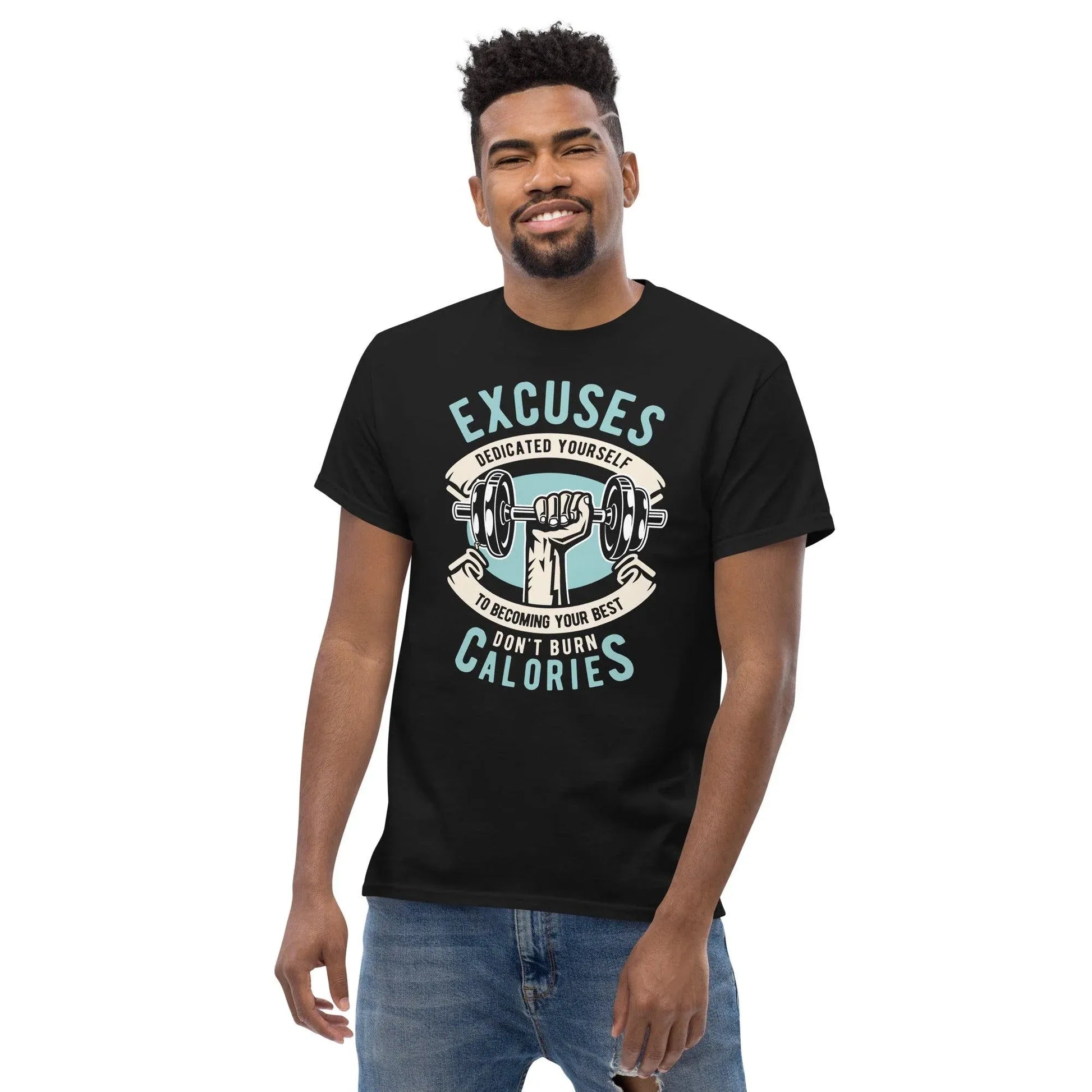 excuses-don-t-burn-calories-herren-t-shirt-t-shirt-jlr-design-6 - JLR Design