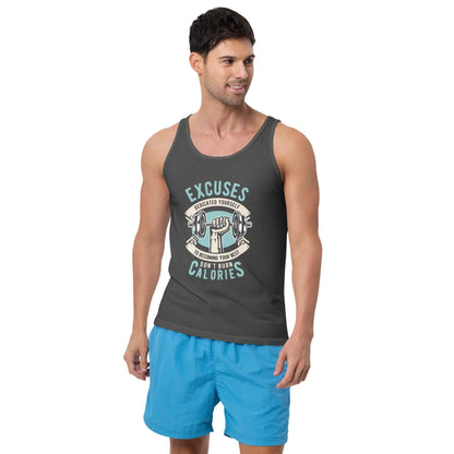 excuses-tank-top-tank-top-jlr-design-77438 - JLR Design