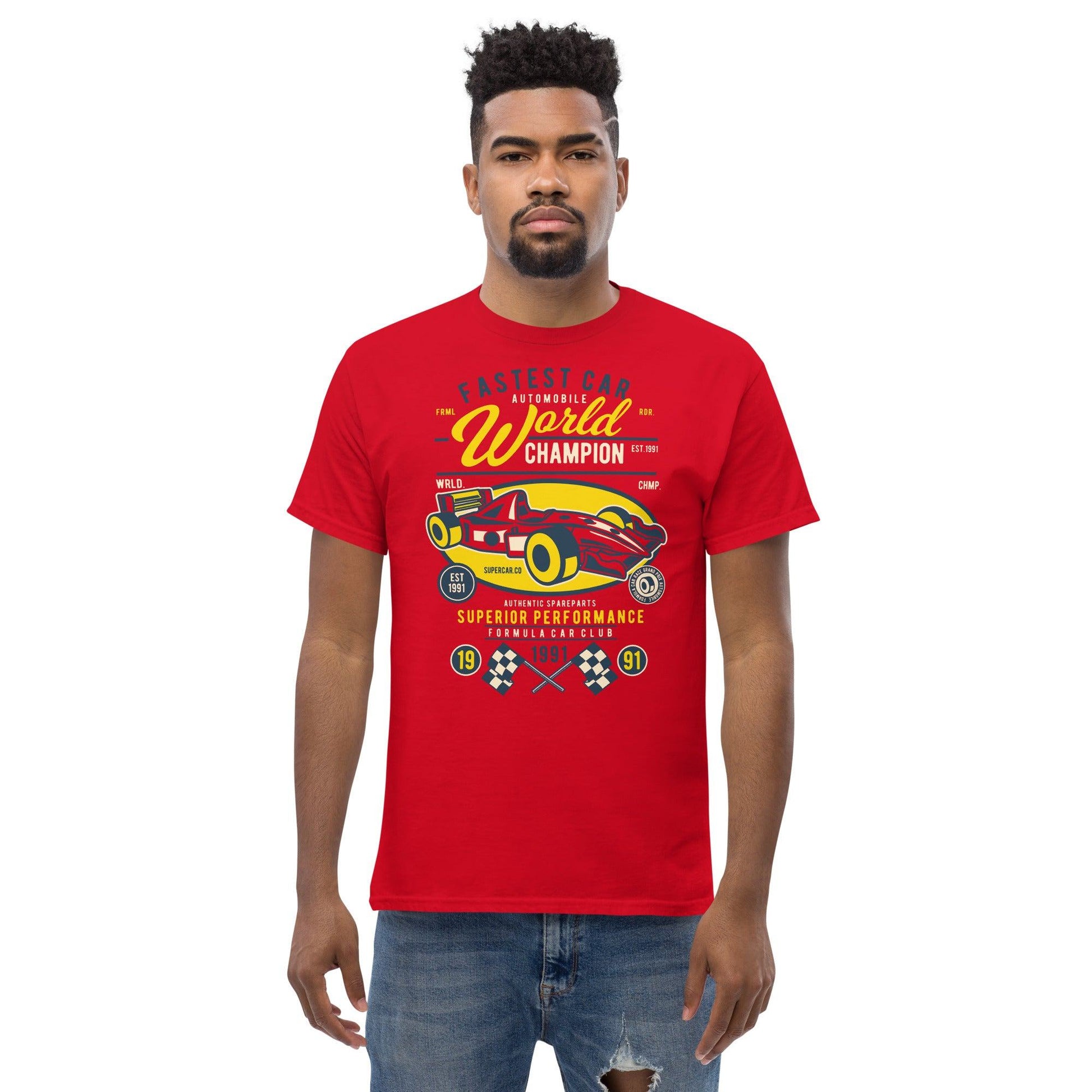 Fastest Car Herren-T-Shirt T-Shirt 29.99 Car, Fastest, Herren, T-Shirt JLR Design