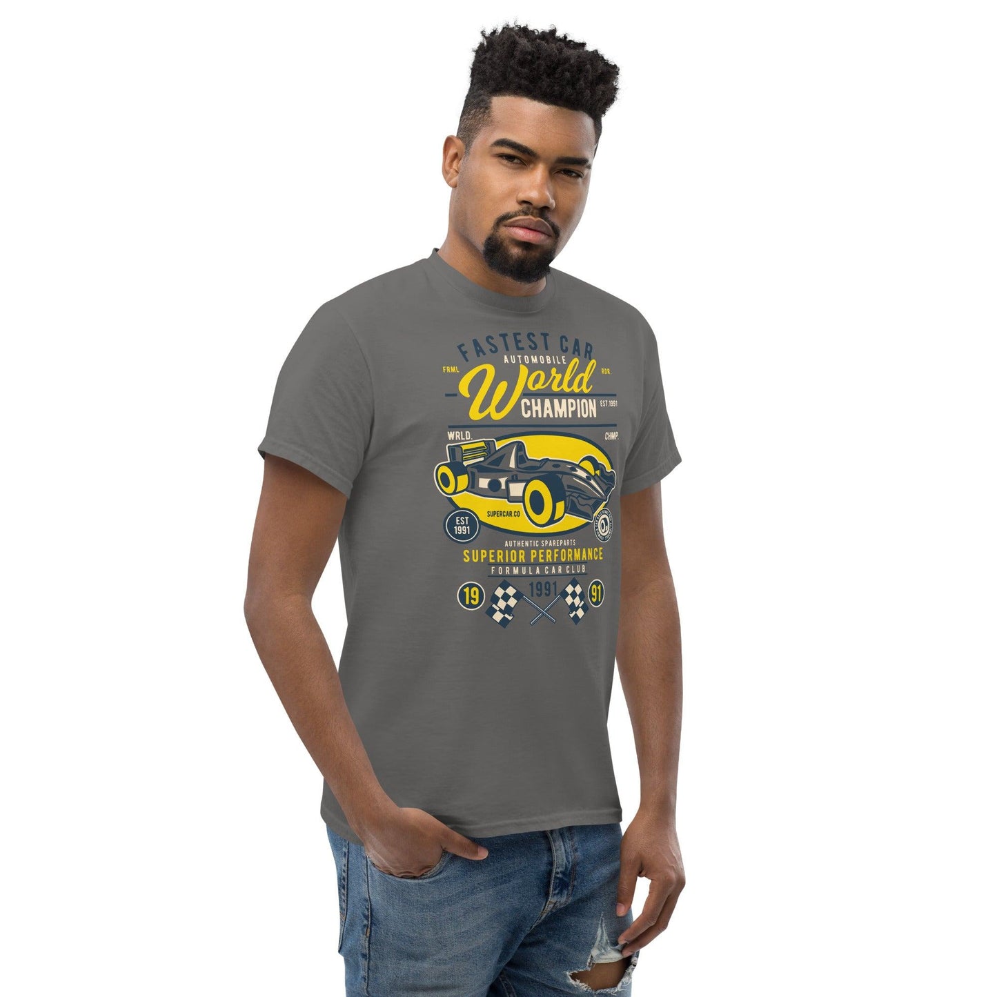 Fastest Car Herren-T-Shirt T-Shirt 29.99 Car, Fastest, Herren, T-Shirt JLR Design