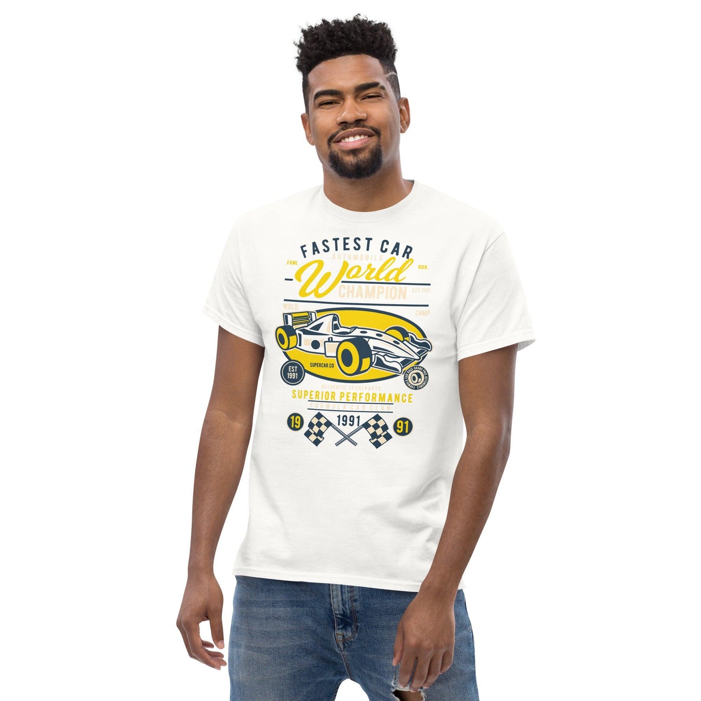 Fastest Car Herren-T-Shirt T-Shirt 29.99 Car, Fastest, Herren, T-Shirt JLR Design