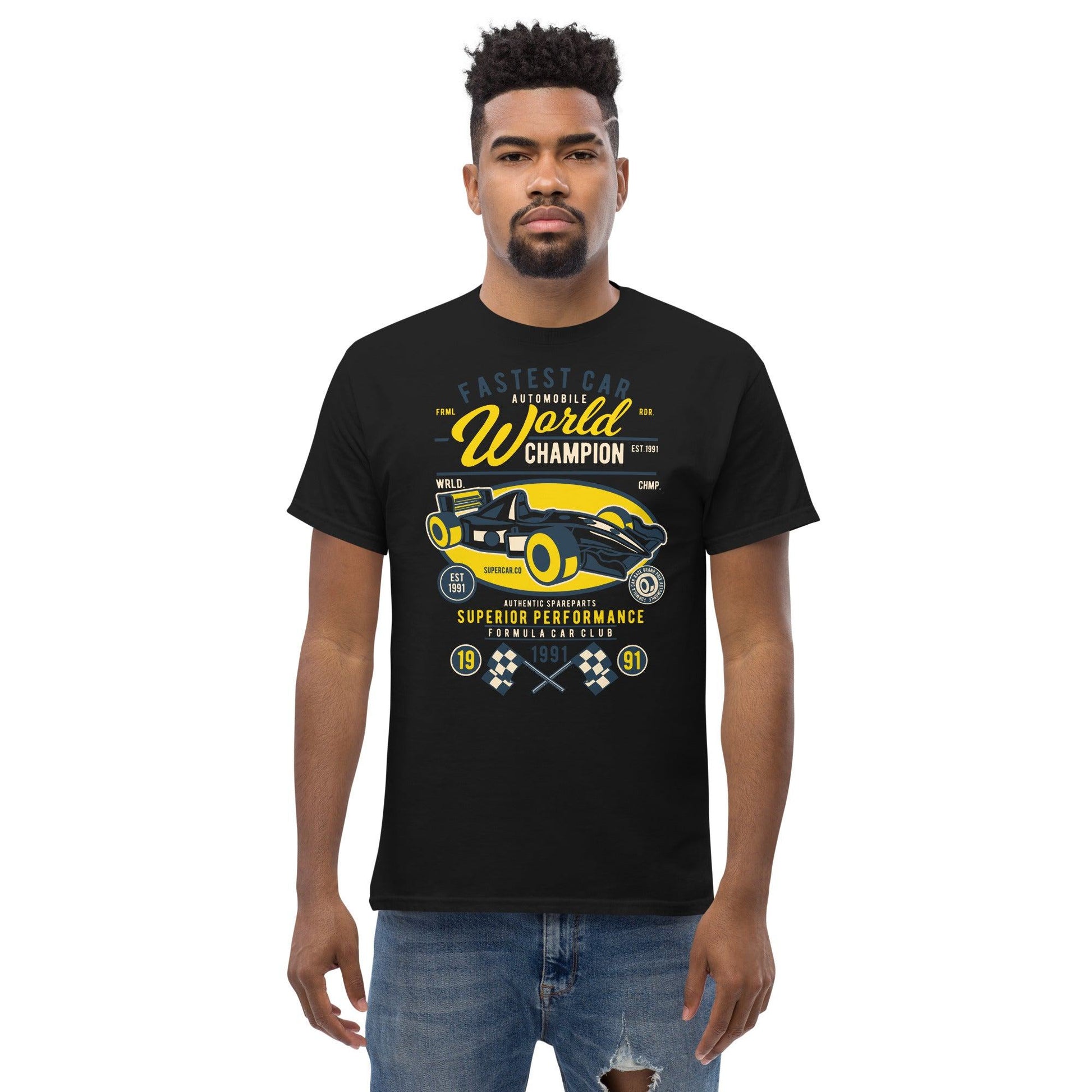 Fastest Car Herren-T-Shirt T-Shirt 29.99 Car, Fastest, Herren, T-Shirt JLR Design