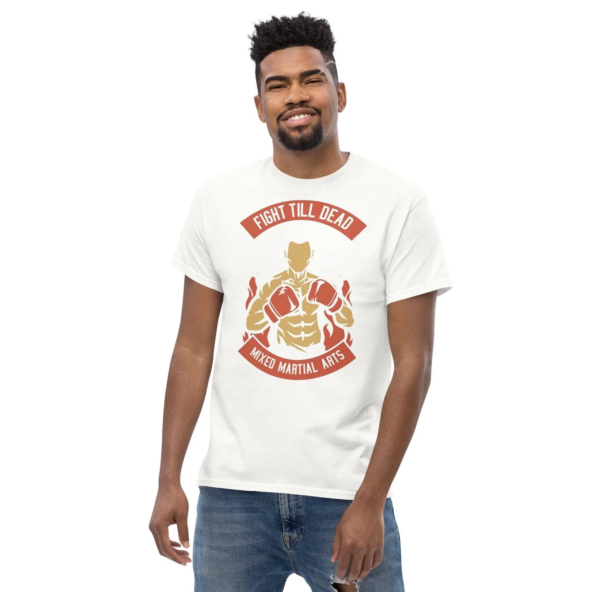 fight-till-dead-herren-t-shirt-t-shirt-jlr-design-14312 - JLR Design