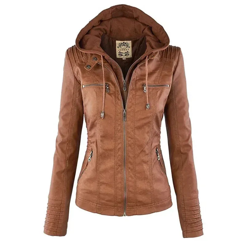 kunstleder-bikerjacke-fur-damen-jacke-jlr-design-51473 - JLR Design