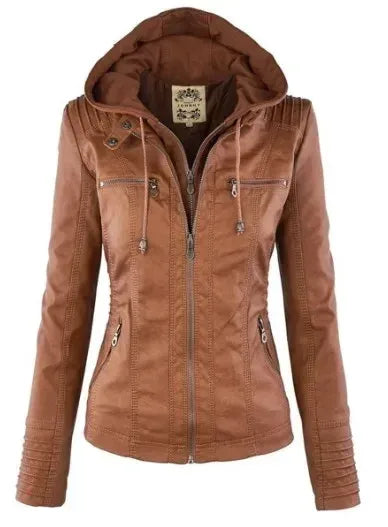 kunstleder-bikerjacke-fur-damen-jacke-jlr-design-16817 - JLR Design