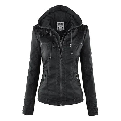 kunstleder-bikerjacke-fur-damen-jacke-jlr-design-76457 - JLR Design