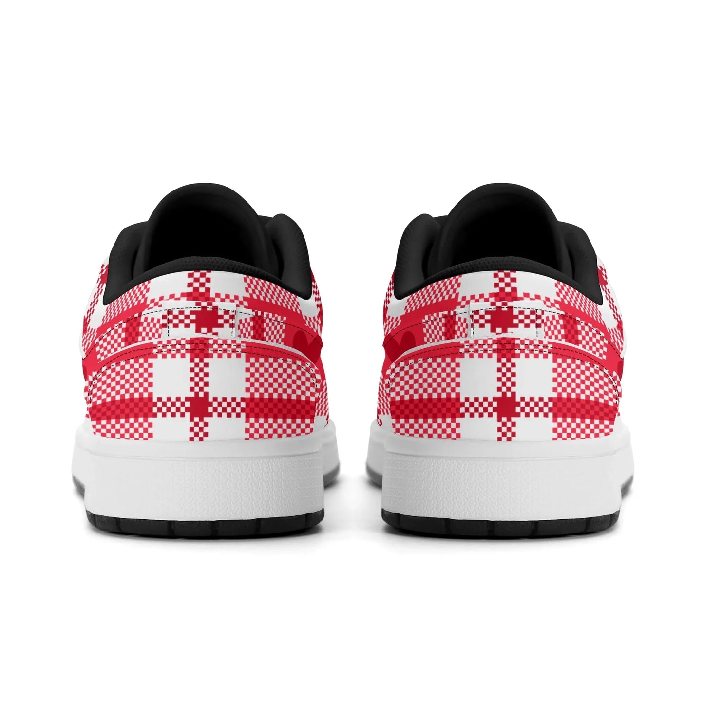 flanell-heart-low-top-leder-sneaker-fur-herren-sneaker-jlr-design-43934 - JLR Design