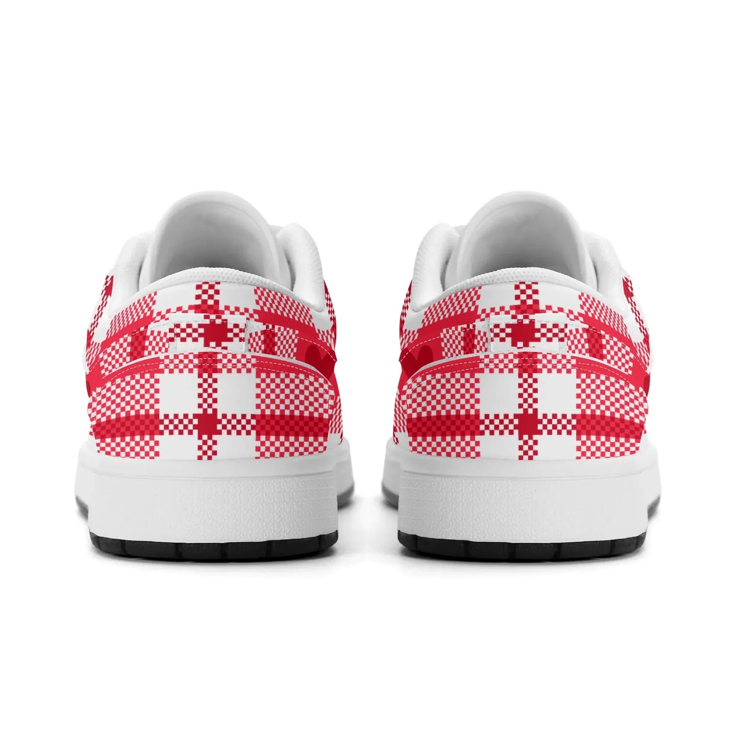 flanell-heart-low-top-leder-sneaker-fur-herren-sneaker-jlr-design-56333 - JLR Design