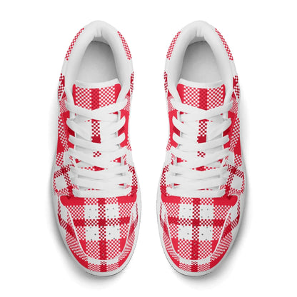 flanell-heart-low-top-leder-sneaker-fur-herren-sneaker-jlr-design-42463 - JLR Design