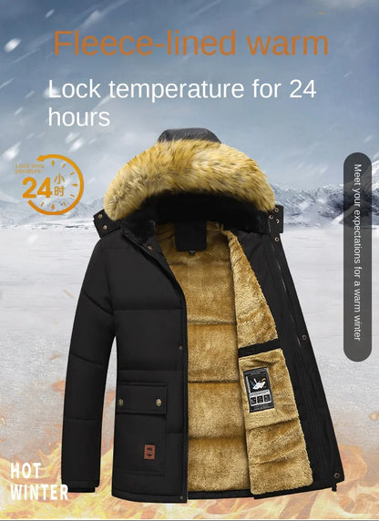 Fleece gefütterter Wintermantel Parka 79.99 Damen, Herbst, Herren, Mantel, Parka JLR Design