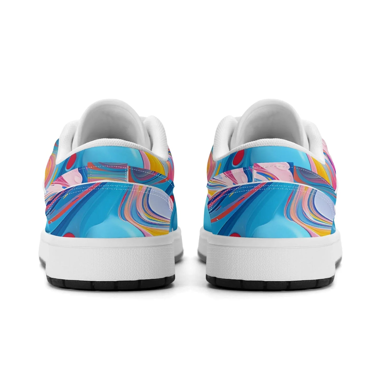 fluid-colors-low-top-leder-sneaker-fur-damen-sneaker-jlr-design-99301 - JLR Design