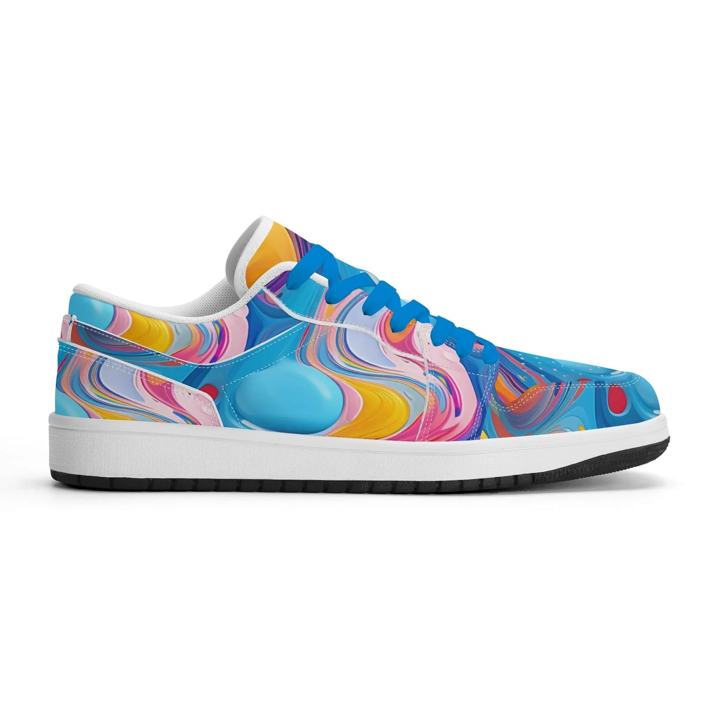 fluid-colors-low-top-leder-sneaker-fur-herren-sneaker-jlr-design-25486 - JLR Design