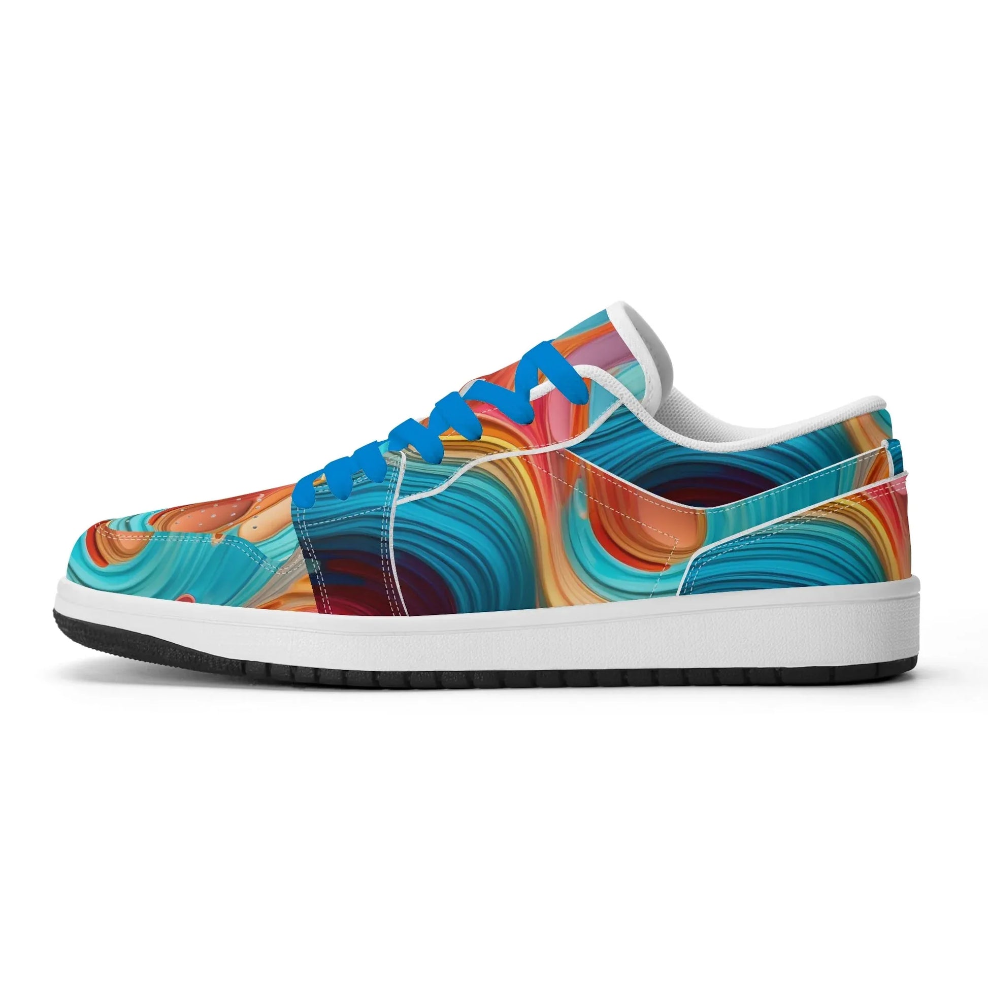 fluid-colours-low-top-leder-sneaker-fur-herren-sneaker-jlr-design-69552 - JLR Design