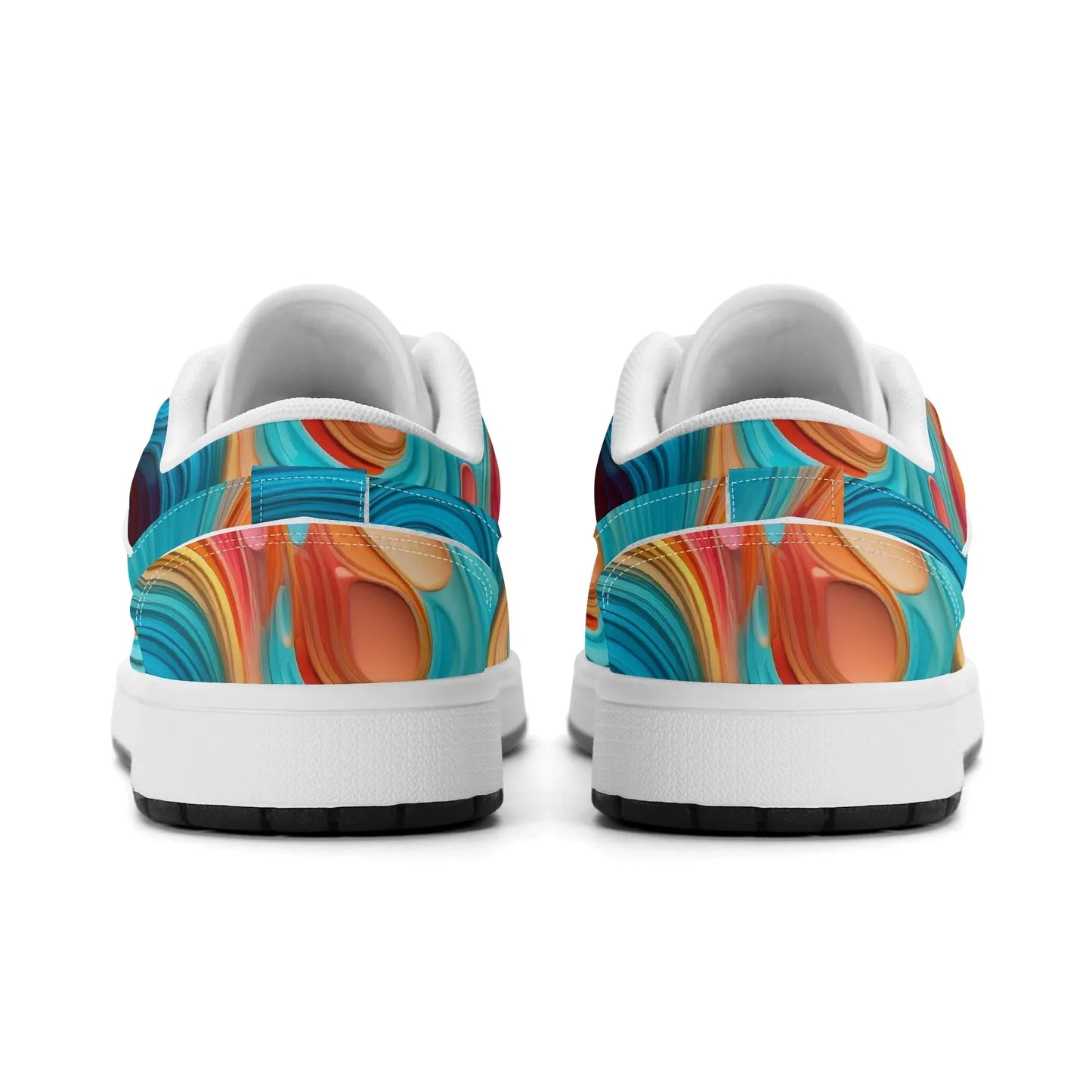 fluid-colours-low-top-leder-sneaker-fur-herren-sneaker-jlr-design-95476 - JLR Design