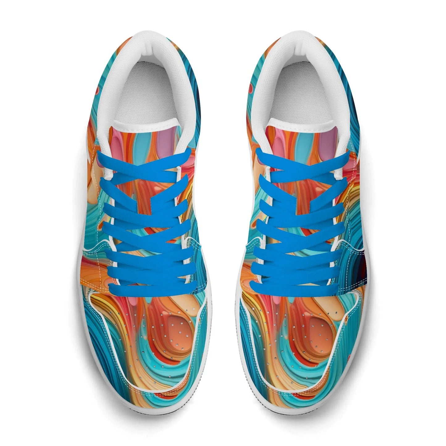 fluid-colours-low-top-leder-sneaker-fur-herren-sneaker-jlr-design-27936 - JLR Design