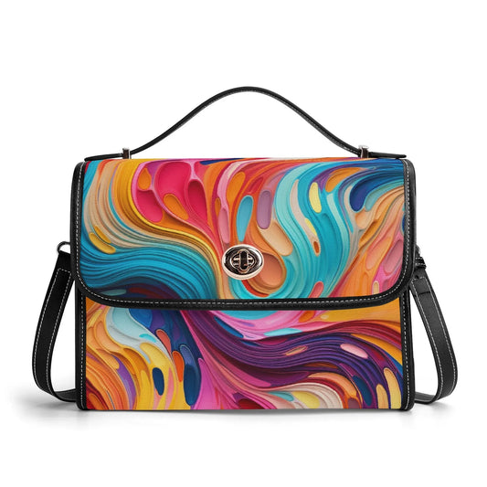 Fluid Colours Satchel Bag Umhängetasche Umhängetasche JLR Design