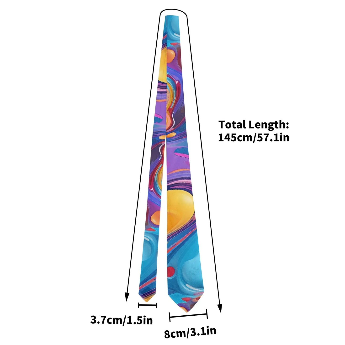 fluid-paint-krawatte-krawatte-jlr-design-55139 - JLR Design