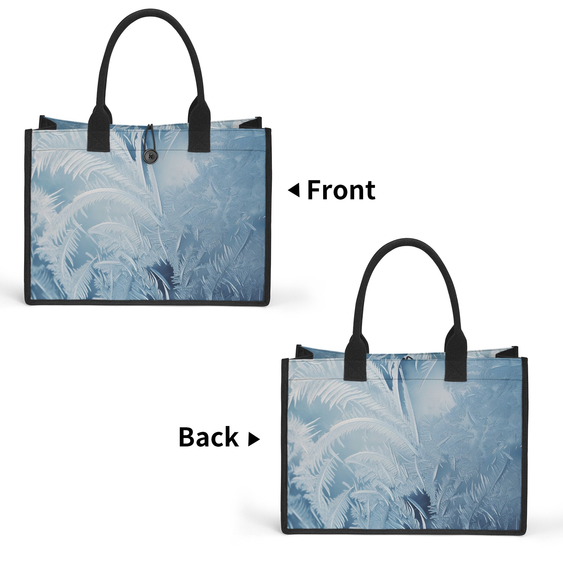 Frosty Canvas Shopper Tasche Einkaufstasche JLR Design