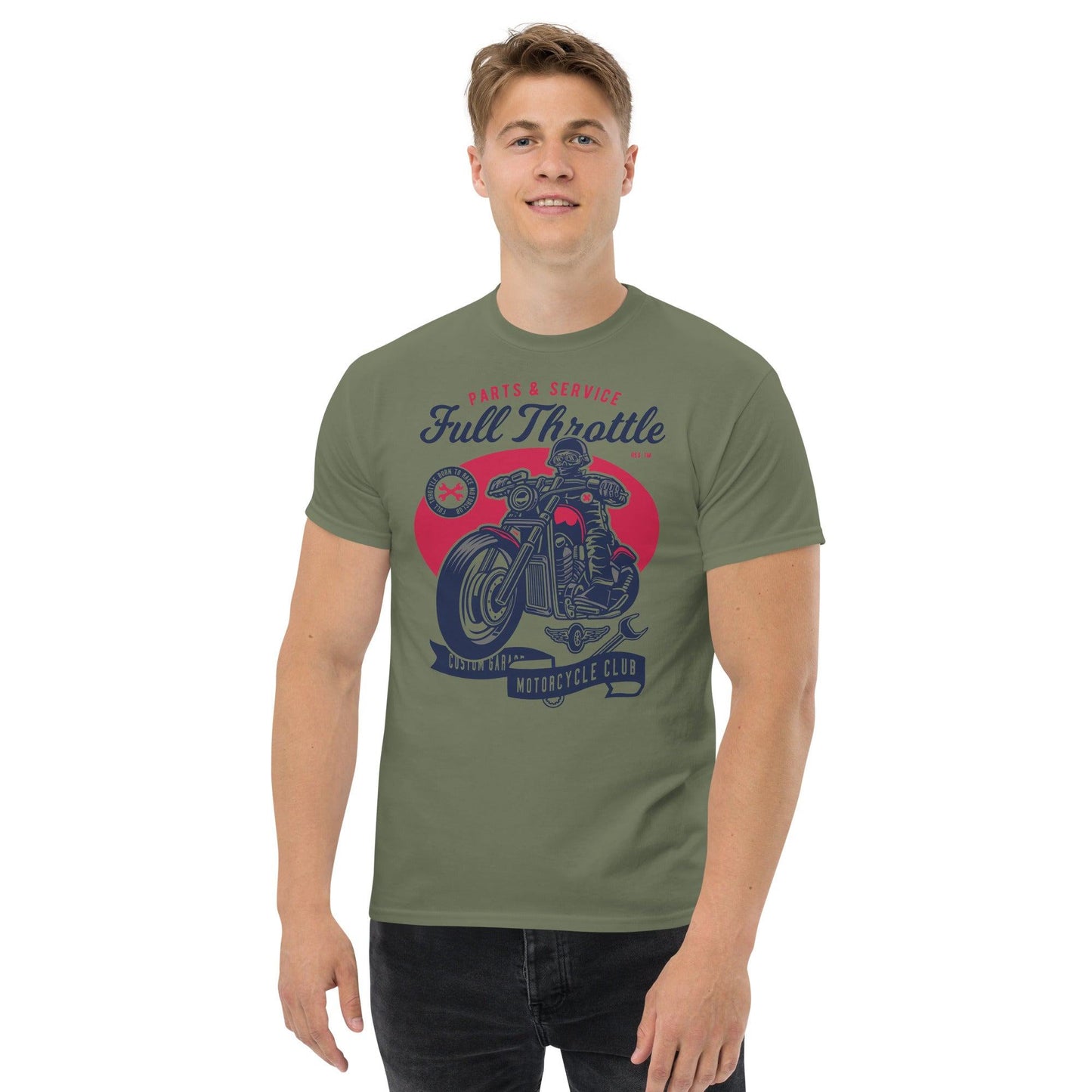 Full Throttle Herren T-Shirt T-Shirt JLR Design