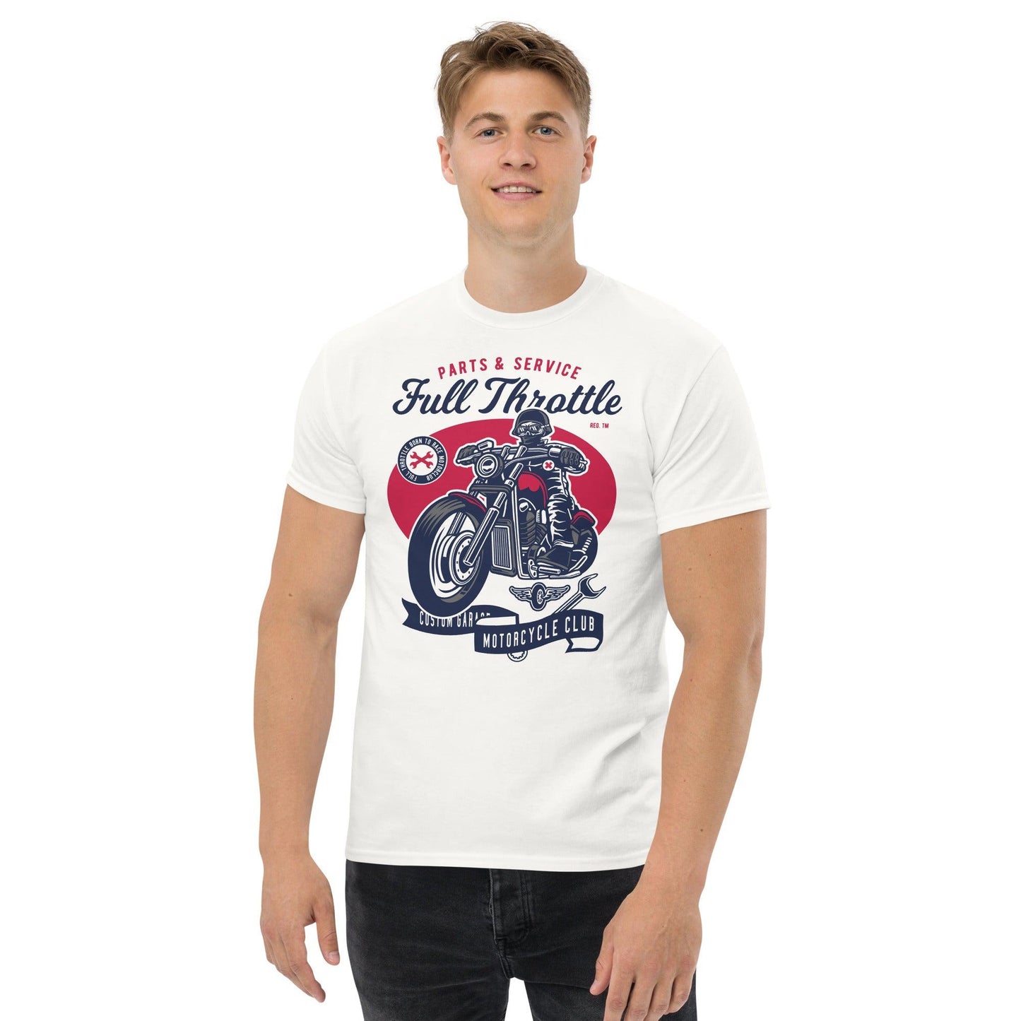 Full Throttle Herren T-Shirt T-Shirt JLR Design