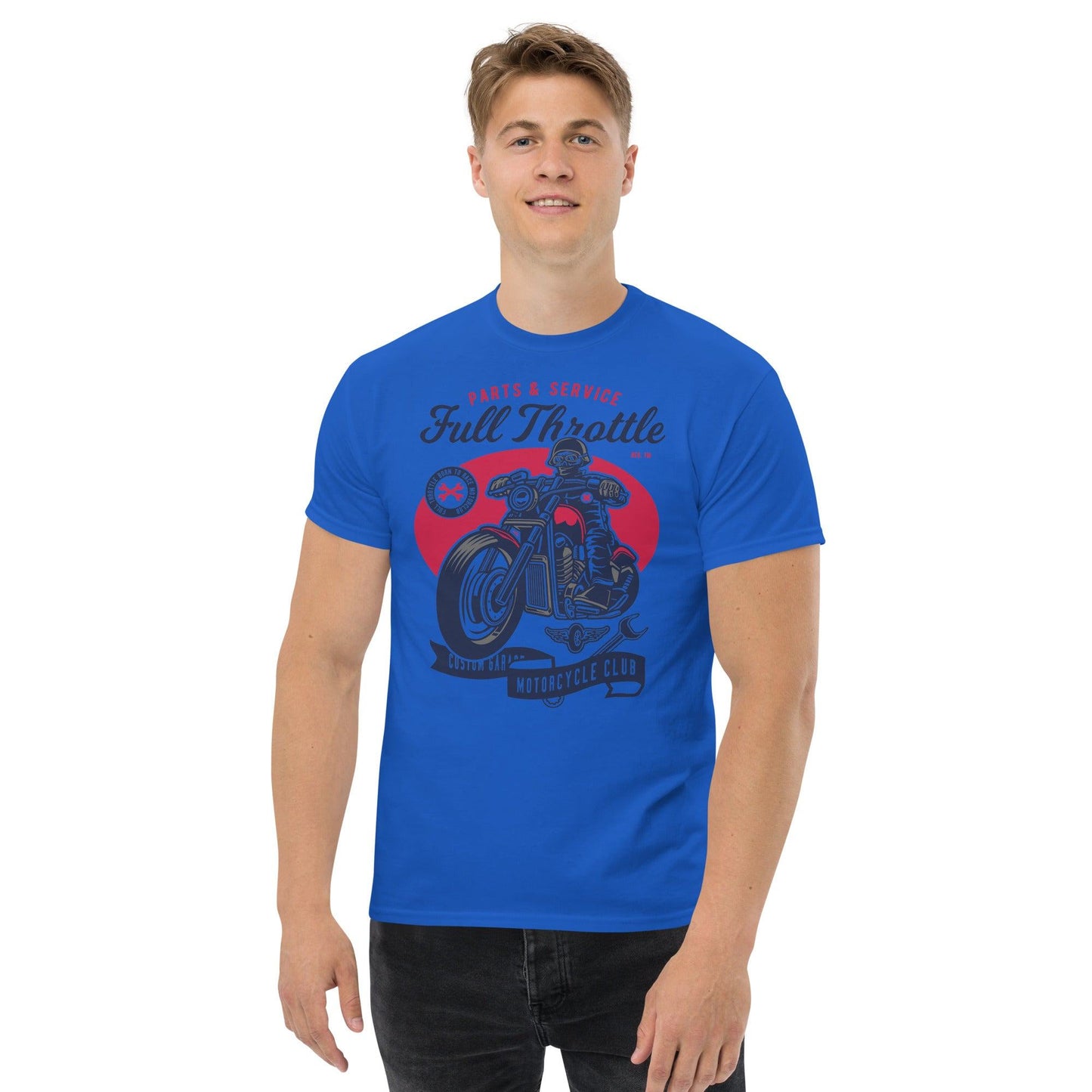 Full Throttle Herren T-Shirt T-Shirt JLR Design