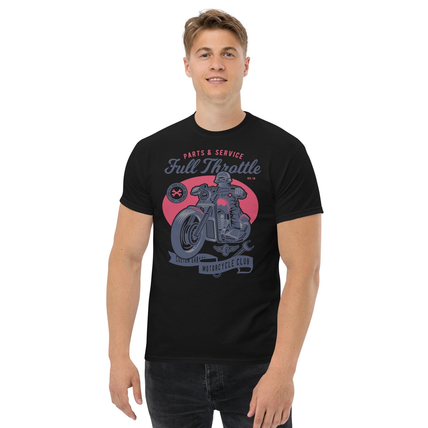 Full Throttle Herren T-Shirt T-Shirt JLR Design