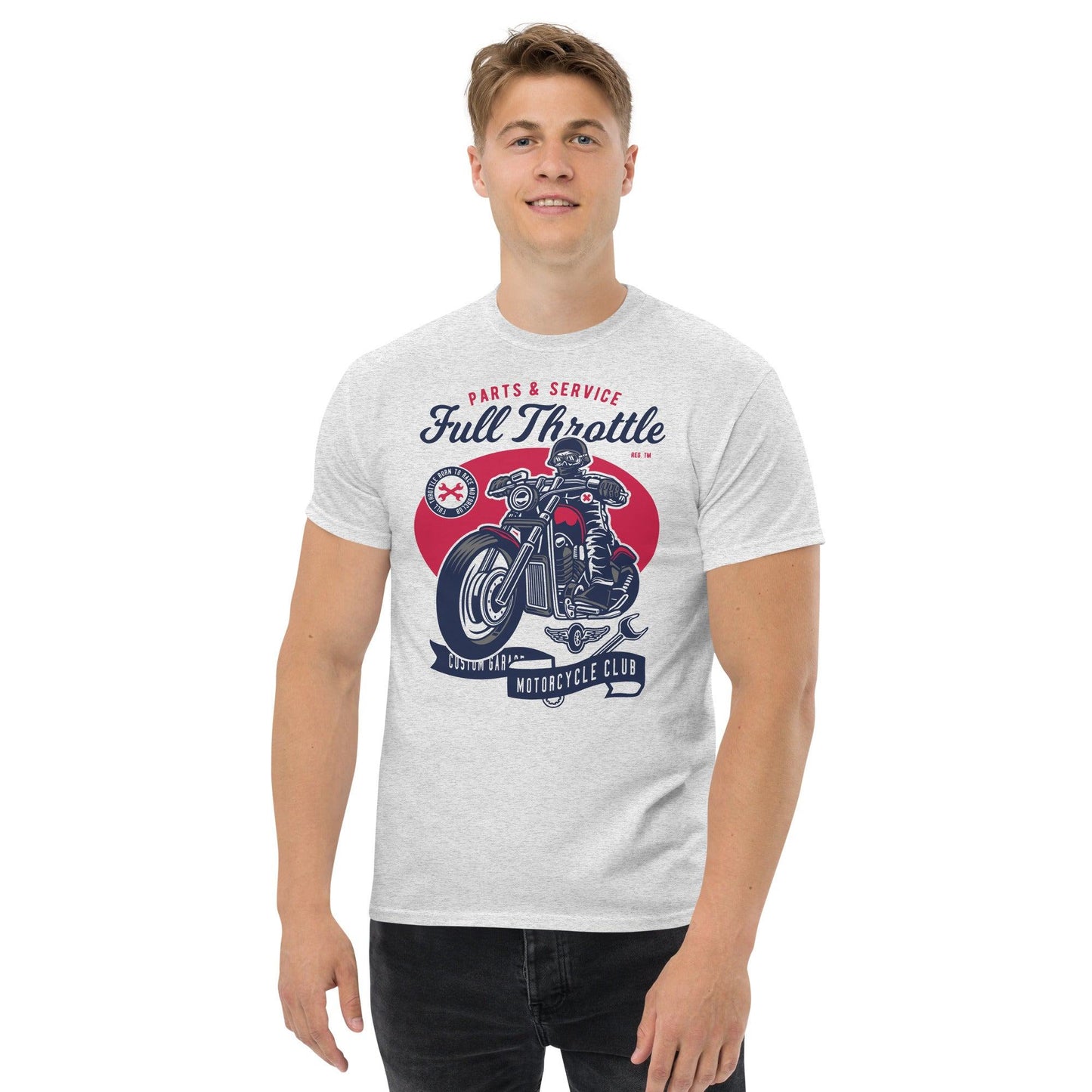 Full Throttle Herren T-Shirt T-Shirt JLR Design