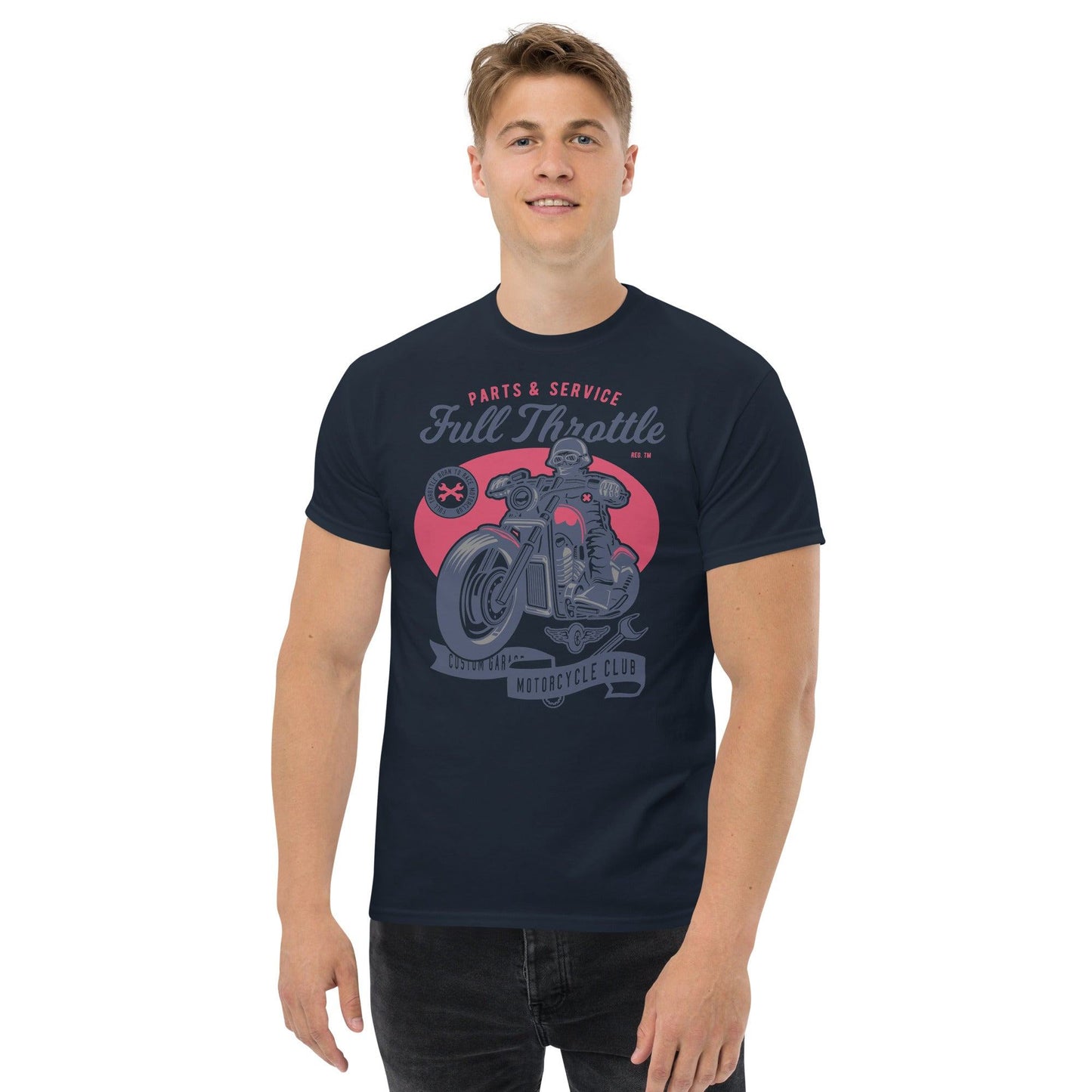 Full Throttle Herren T-Shirt T-Shirt JLR Design