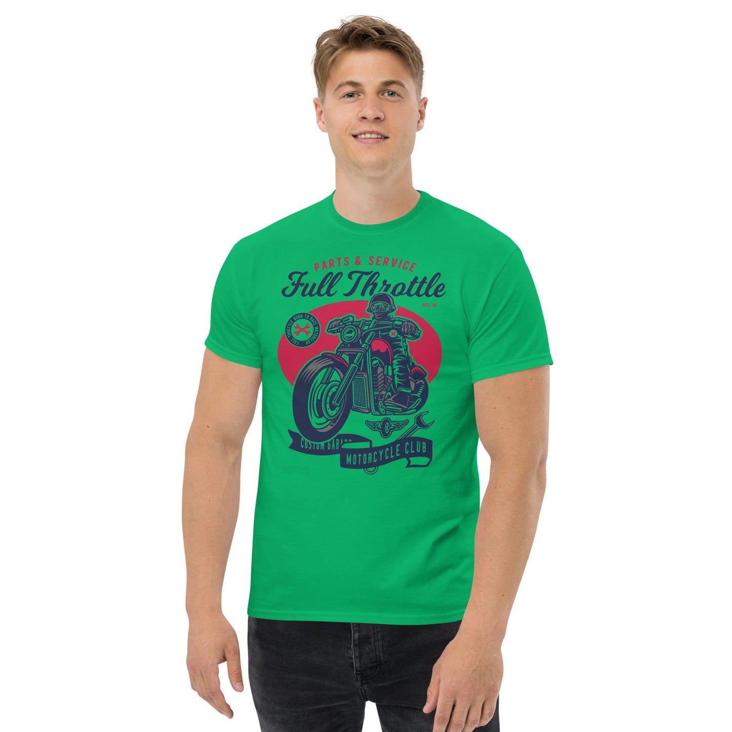 Full Throttle Herren T-Shirt T-Shirt JLR Design