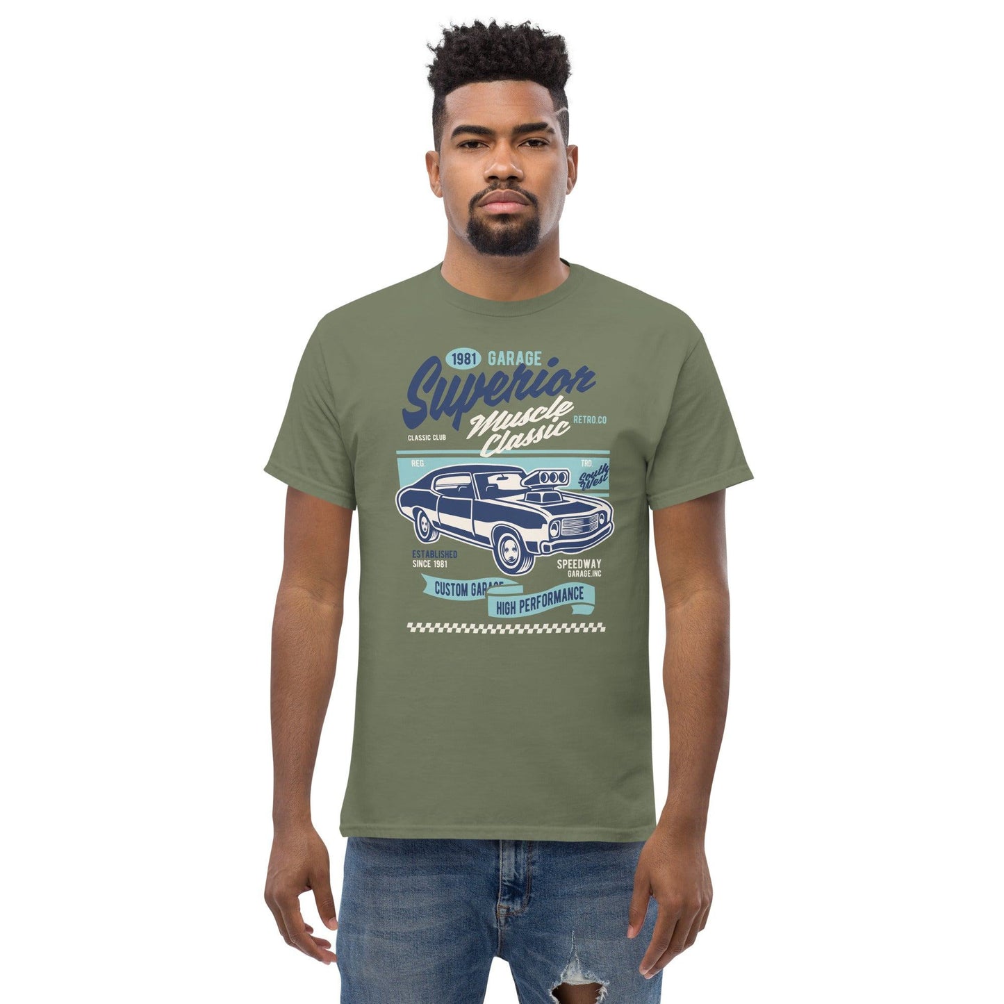 Garage Superior Herren-T-Shirt T-Shirt 29.99 Garage, Herren, Superior, T-Shirt JLR Design